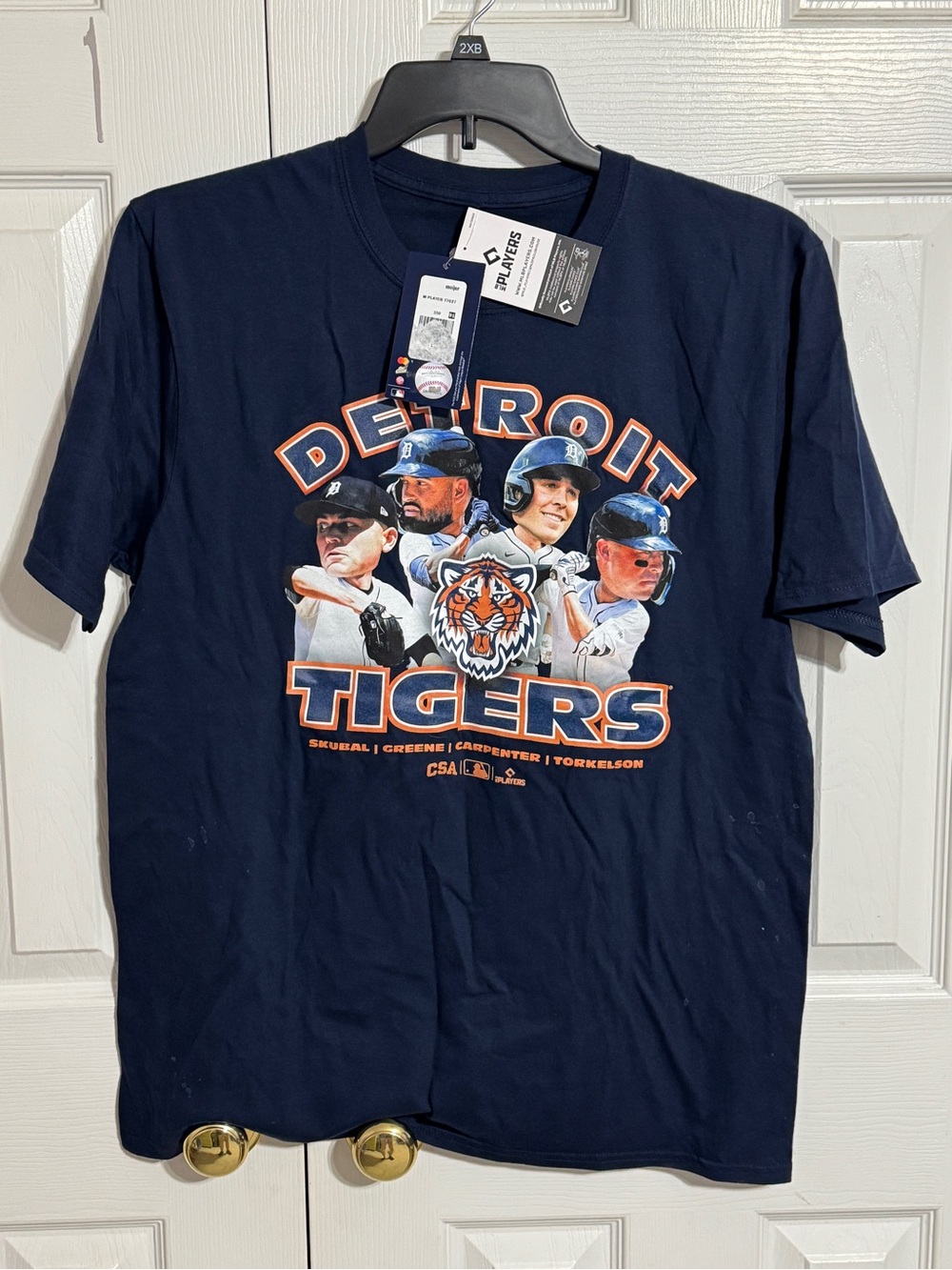 Detroit Tigers Navy Short-Sleeve Graphic Tee